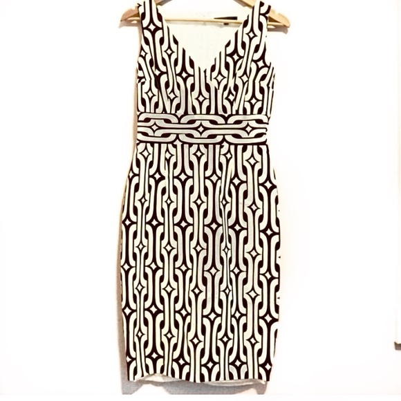 David Meister Sleeveless Sheath Dress - Picture 1 of 3